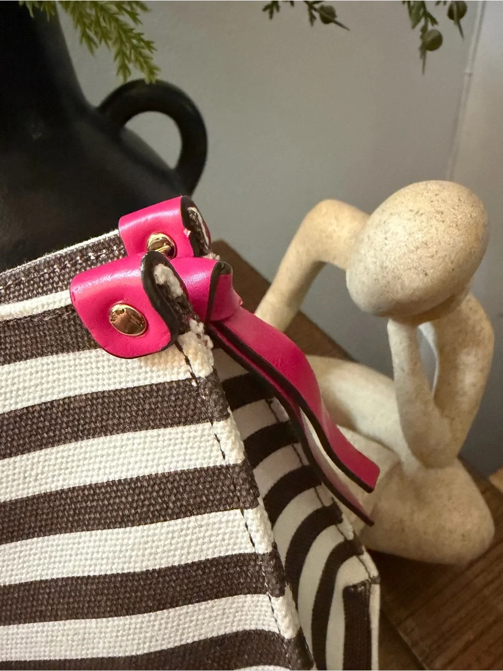 Henri Bendel Canvas Cosmetic Case